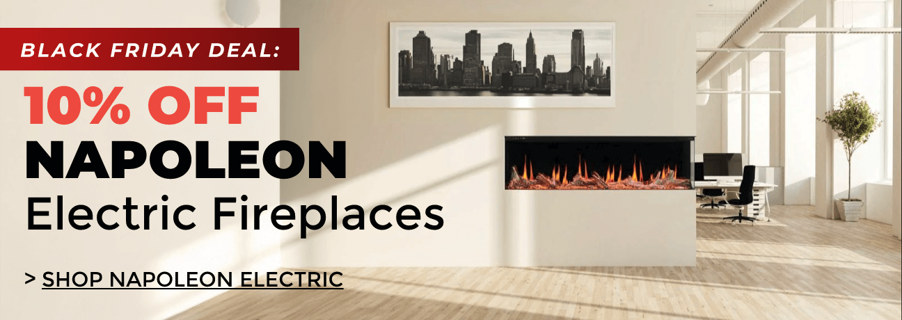 10% Off Napoleon Electric Fireplaces