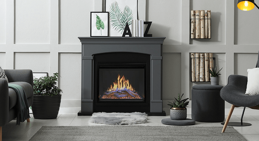 Built-In Electric Fireplace