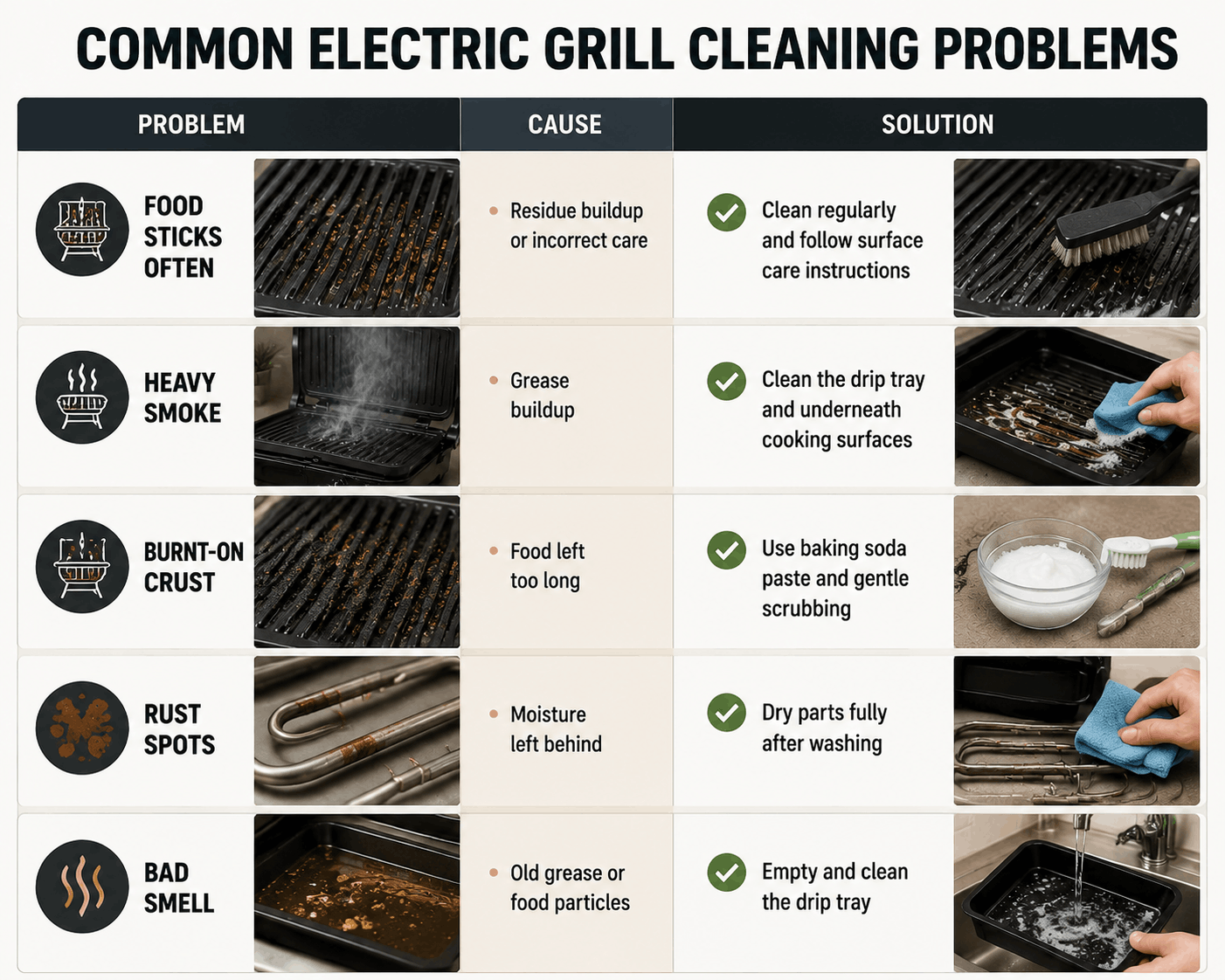 Common Electric Grill Cleaning Problems common electric grill cleaning problems
