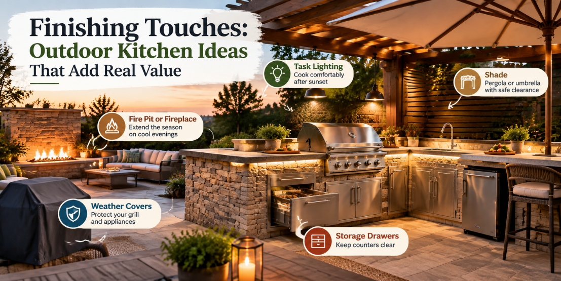 outdoor kitchen ideas that add real value