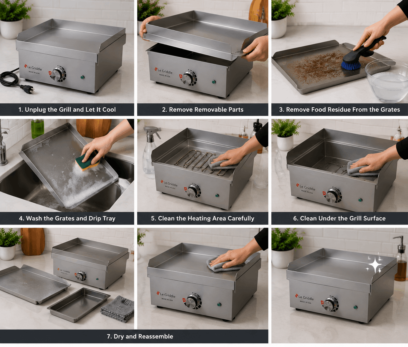 How to Clean an Electric Grill Step by Step how to clean an electric grill step by step