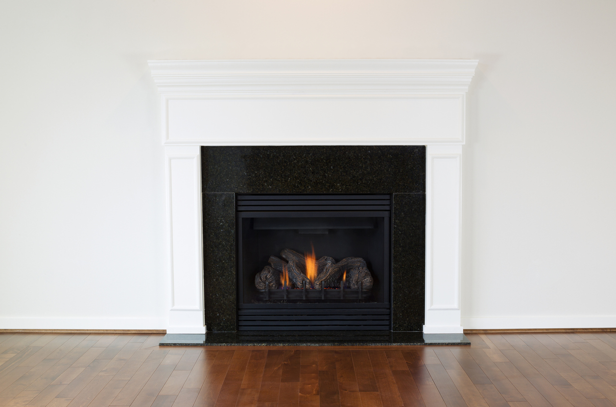Traditional gas fireplaces 