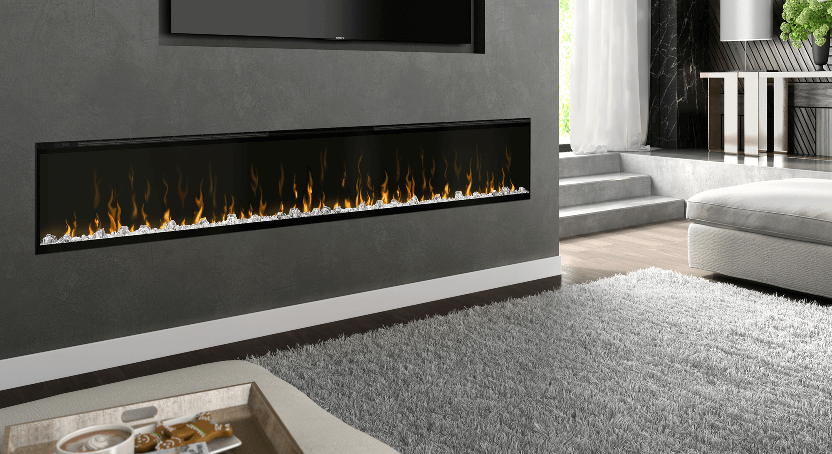 Wall-Mount Electric Fireplace